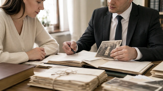 Подготовка заявления об установлении родства