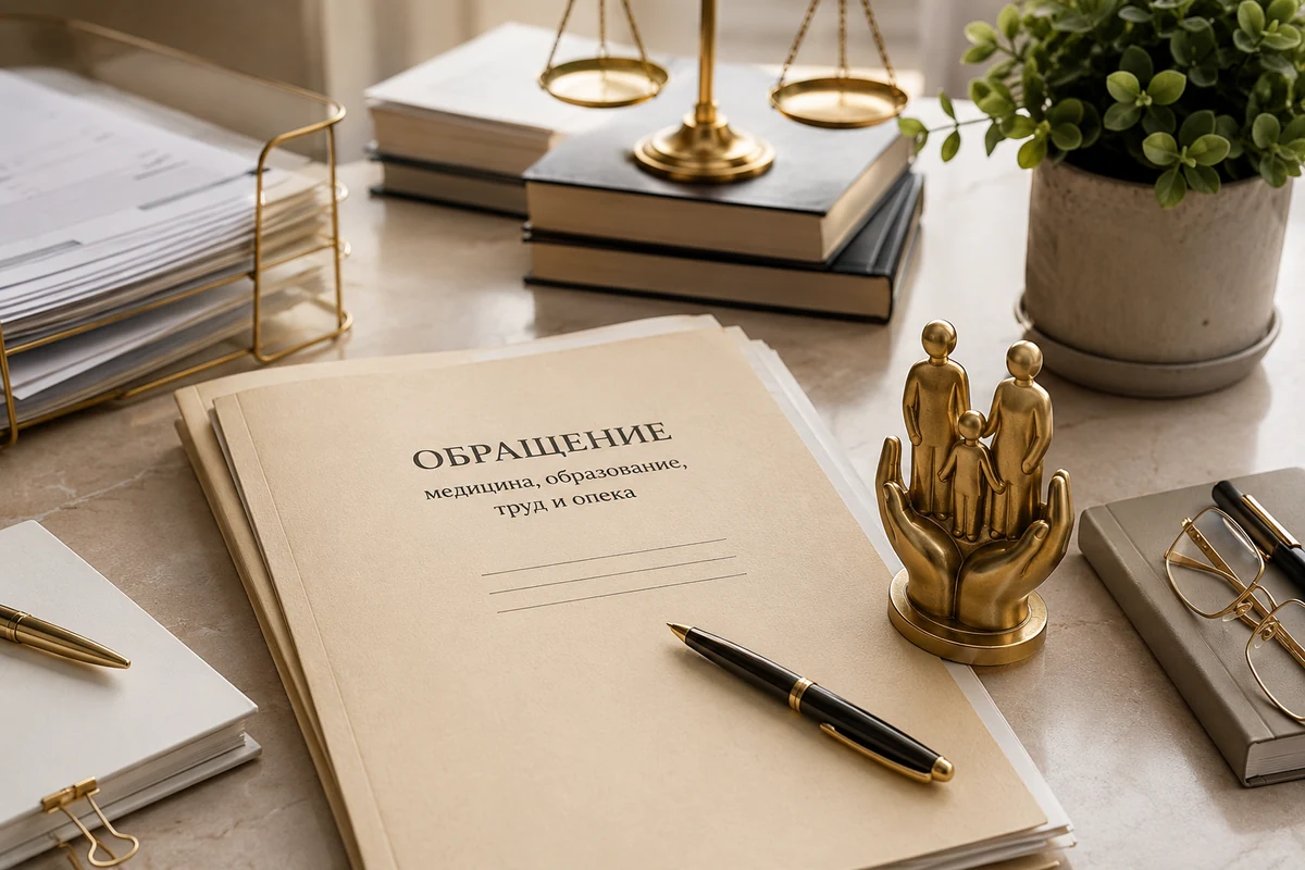 Медицина, образование, труд и опека