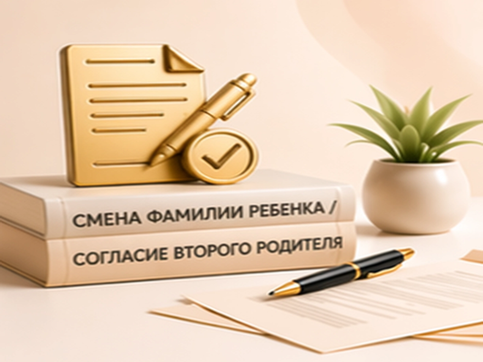 Смена фамилии ребенка / согласие второго родителя